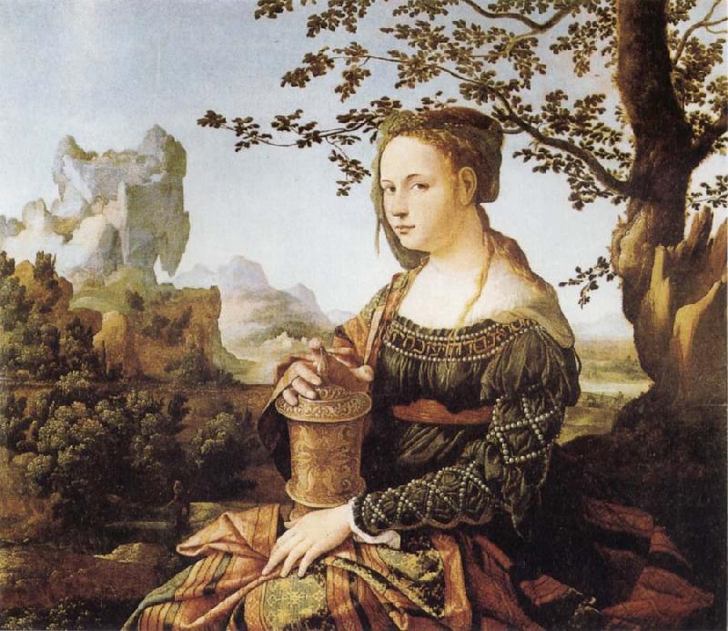 Jan van Scorel Mary Magdalene oil painting picture